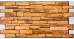 Flexwall PVC Falpanelek FLEXWALL PVC falburkolat Sandstone Slate palakő 98x49, 5 cm, beltéri falipanel