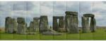 Kerma Design Stonehenge fotó design nyomtatott műbőr falvédő, ágy mellé (200x75 cm)