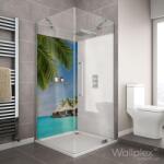  Wallplex fürdőszobai dekorpanel Bora Bora, 120x200 cm méretben