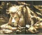 Kerma Design Oroszlán KERMA-79 nyomtatott műbőr falikép