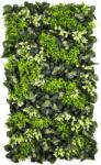  GD130 50x100 cm prémium egyedi kézzel készített élethű műanyag növényfal panel