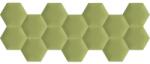 Kerma Design Kerma extra zöld színű falvédő hatszög falpanelekből - Inka 803
