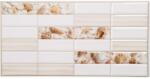Flexwall PVC Falpanelek FLEXWALL PVC falpanel Tile Sandy coast kagylós csempe 96x48 cm, fürdőszoba, konyha