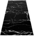  Öntapadós falpanel ARS-03 fekete-fehér márvány, fényes szivacsos 60x30 cm (6 db)