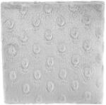  KERMA falpanel 12, 5×12, 5 cm minky textil gyermek falburkolat, több színben - Világos szürke minkyg3