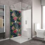  Wallplex fürdőszobai dekorpanel Fekete Hibiszkusz, több méretben - kerma - 82 990 Ft