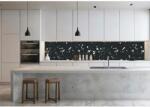  Wallplex PLUS+ falburkoló hőálló konyhapanel Terazzo1, vízálló falburkolat konyhába 60x300 cm