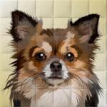 Kerma Design KERMA-23 nyomtatott műbőr falikép