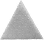  KERMA Triangle-1 falpanel minky textil gyermek falburkolat, több színben - Világos szürke minkyg3