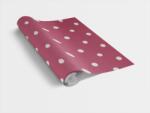  DOTS PINK / rózsaszín pöttyös 45cm x 15m öntapadós tapéta