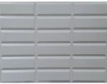 M-Flex PVC falpanel szürke csempemintás falpanel 0528-K05, vízálló burkolat