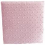  KERMA falpanel 25×25 cm minky textil gyermek falburkolat, több színben - Dusty baby pink minkyg4