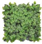  GD275 50x50 cm UV álló kültéri élethű műanyag zöldfal növényfal panel, levelek