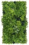  GD136 50x100 cm prémium egyedi kézzel készített élethű műanyag növényfal panel