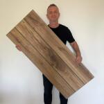  STIKWALL 927-303 bordázott famintás falburkolat (120x50cm) fahatású , lambéria hatású panel kültérre is