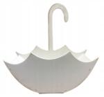 MartineX Alátét Esernyővédő Fehér Fa teljes magasság 30, 5 cm (Osłonka Parasolka)