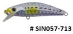 Strike Pro Vobler minnow Strike Pro Skinny Mini, culoare SIN057.713, 5cm, 4.5g (SP.EG222A.SIN057.713)