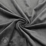  Elasztikus bársony anyag VELVET STRETCH dark grey