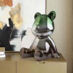 Schuller Valencia Figurina decorativa ursulet Osito gri, verde (SV-351539)