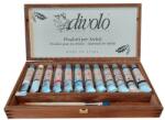 Divolo Set caseta lemn 12 culori ulei Divolo