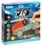 Grafix Fa Építőautó, 6 Festék Ecset (8715427085463)