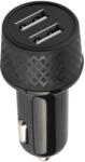 Forever LA-03 autós töltő 2xUSB-A csatlakozással 2, 4A QC 3.0 - fekete