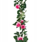 MartineX Mesterséges Rózsa Füzér 1, 8m Falra Erkély Dekoratív Levelek (Girlanda) - allegro - 1 975 Ft