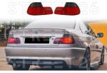 TUNING-TEC Stopuri LED compatibile cu BMW Seria 3 E46 04.03-06 Coupe Rosu Fumuriu (6673)