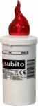 Subito Led Mécses S-6 Subito Piros láng effekt (S6)