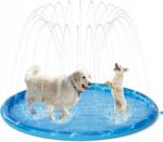 Pecute Vízi medenceszőnyeg esőztetővel gyerekeknek és kutyáknak a kertbe 170cm#000705 (PP-SP03)