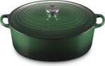 Le Creuset Vas de gătit Juniper oval, 31 cm, verde închis (21002311602461)