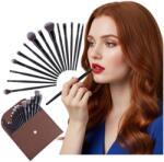 Z'Oreya Professzionális Sminkecset Készlet 18db-os Tokkal Tömör Jó Minőség (BO112)