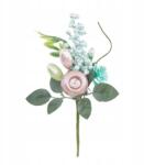  Húsvéti dekoráció karácsonyfa kosár Pikk-pakk díszekkel 22cm Húsvéti tojás (tm)