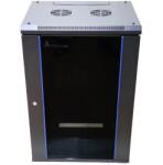 Extralink Rack Extralink EX. 14343 wall-mounted, 19inch, 15U, 600x600mm, Black (EX.14343) - laptopaid