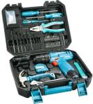 TOTAL Mașină de găurit/șurubelniță fără fir TOTAL 12 V Li-ion cu scule, set de 81 buc THKTHP10812 (THKTHP10812) Trusa unelte