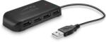 SPEEDLINK SL-140005-BK Snappy Evo 7 portos aktív USB 2.0 hub fekete