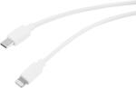 Qilive 143280 USB-C-Lightning kábel 1, 2 m fehér