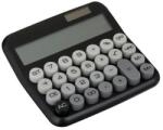 Welora Számológép szürke billentyűkkel, 12 számjegy, 15x3, 5x14, 5 cm, fekete színű (JM1238622)