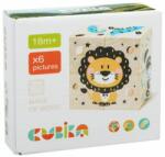 Puzzlika Puzzle din lemn Cubika Jungla 4 piese (15429) Puzzle