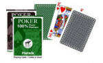 Piatnik plasztik póker kártya (barna/zöld) - tarsasjatekrendeles
