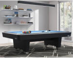  Masa de biliard Rasson Hero neagra 9', masa de biliard de competitie cu material albastru (RSHERO-F-B)