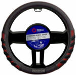 SPC10882 Kormányvédő, Sparco, PVC, fekete-piros (SPS101RD) (SPC10882)