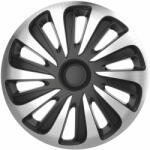 Górecki 16" DÍSZTÁRCSA CALIBER CARBON EZÜST-FEKETE, 4db (ARG16CALIBERSB)