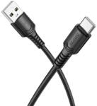 BOROFONE Cablu de Alimentare, USB la USB-C, 3A, 1m - Borofone (BX116) - Black (KF2357152) - vexio