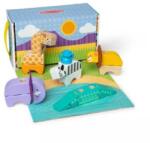 Melissa & Doug Blockables: Szafari állatos szett