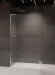 Radaway Modo SL II Walk-in zuhanyfal, króm színű profil, balos 115 cm 10319115-01-01L (10319115-01-01L)