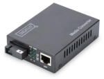 Digitus DN-82123 hálózati média konverter 1000 Mbit/s 1550 nm Single-mode Fekete (DN-82123)