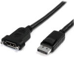 StarTech DPPNLFM3PW DisplayPort kábel 0, 9 M Fekete (DPPNLFM3PW)