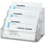 Sigel Névjegytartó, műanyag, 210 db-os, SIGEL, áttetsző - oneclick