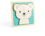 Bigjigs Toys Пъзел полярно мече (BJ36034)